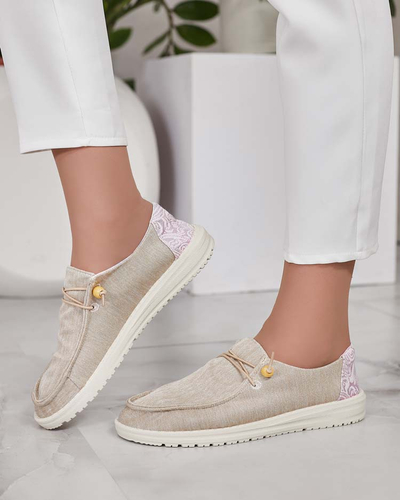 Royalfashion Women's Treppes Lace-up Half Shoes