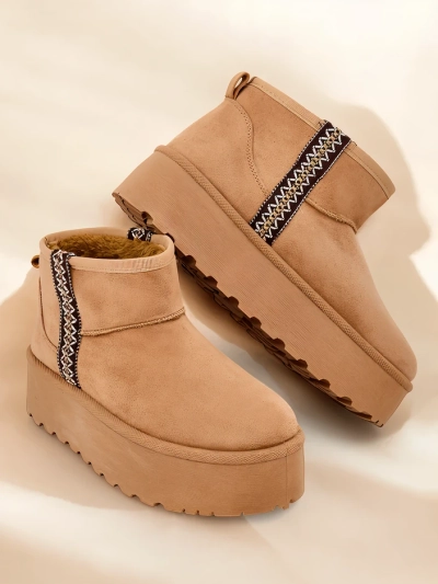 Royalfashion Kratki ženski snežni čevlji Haluzi