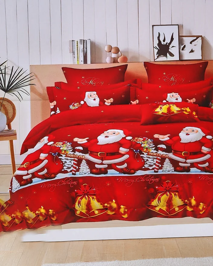 Royalfashion božični posteljnina 160x200 set 3-KOS