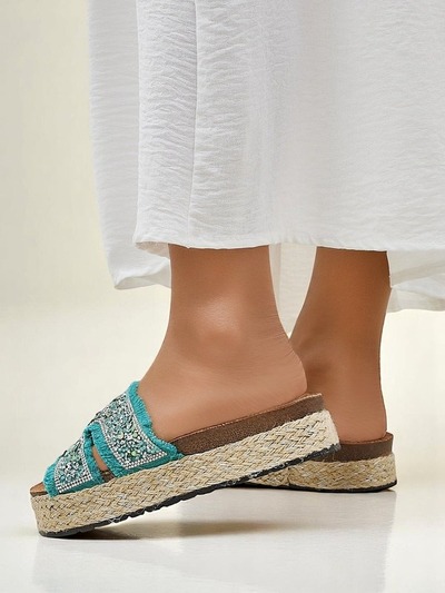 Royalfashion ženski sandali z okraski Candy Candy