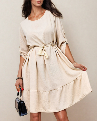 Royalfashion Ženska obleka do kolen