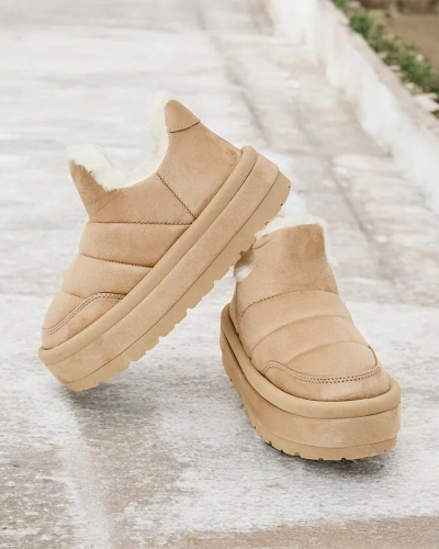 Royalfashion Ženski kratki škornji Zoeno a'la snow boots