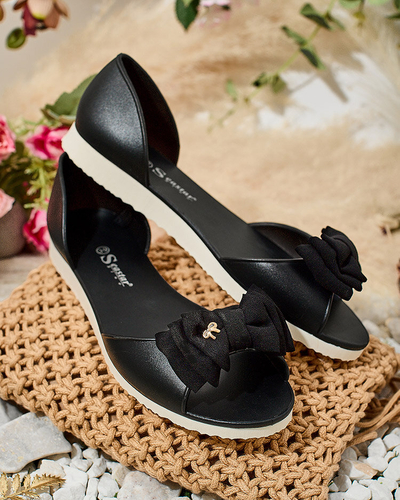 Royalfashion Ženske balerinke Xollca Bow