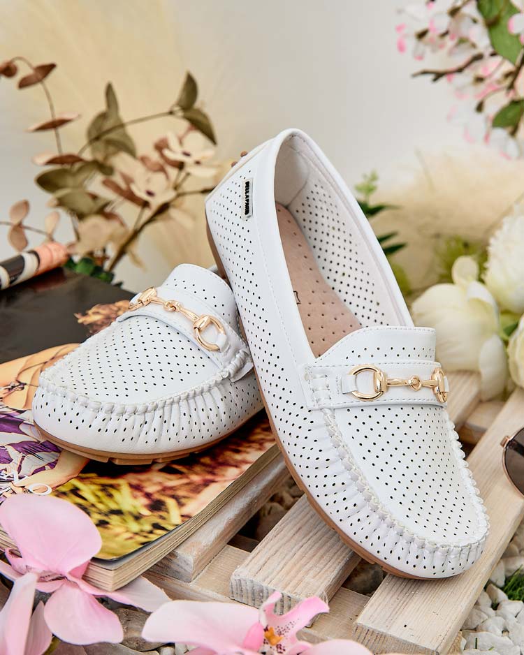 Royalfashion Ženski ažurasti mokasini Mill