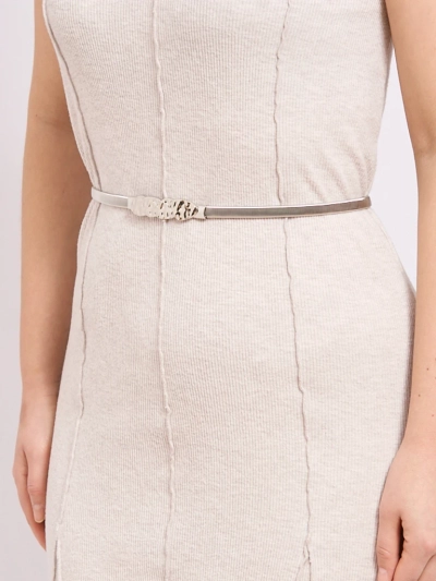 Ženski srebrn pas z okrasjem Letitia – eleganca v kovinskem stilu