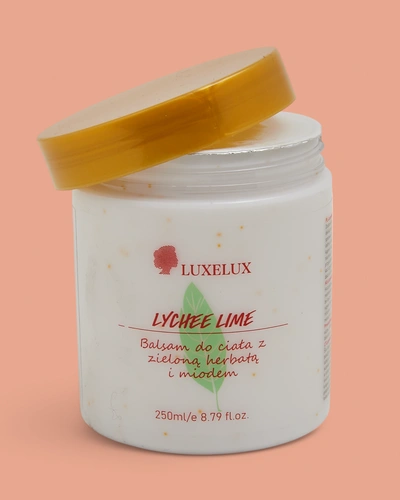 Luxelux LYCHEE LIME Telo mazilo z zelenim čajem in medom 250 ml