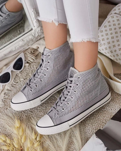 Royalfashion Ženske Nizzef ažuraste superge