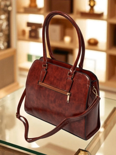 Dámska shopper kabelka z ekokože s reliéfom Iron Lace