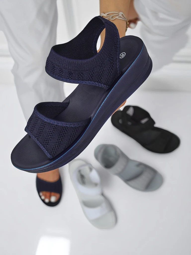 Royalfashion Ženski sandali z debelejšim podplatom Viva Flex II
