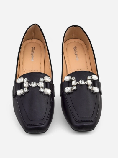 Royalfashion ženske mokasine z diamanti Lecilla