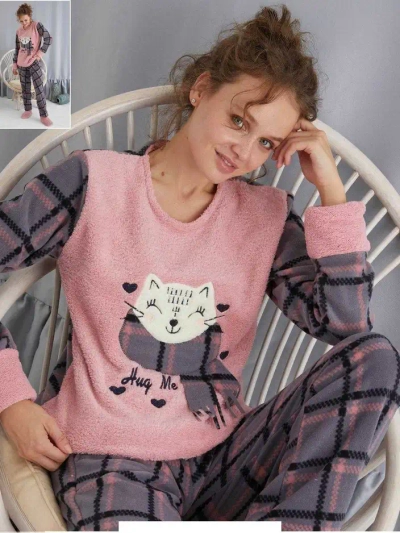 Royalfashion Ženske karirane pižame
