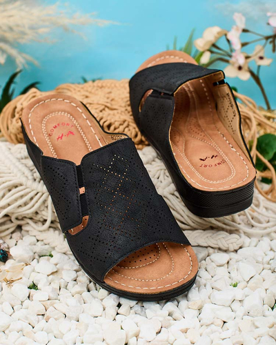 Royalfashion Ženske japonke Mino z ravnim podplatom