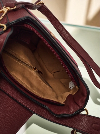 Majhna ženska torbica iz eko usnja Golden Whisper