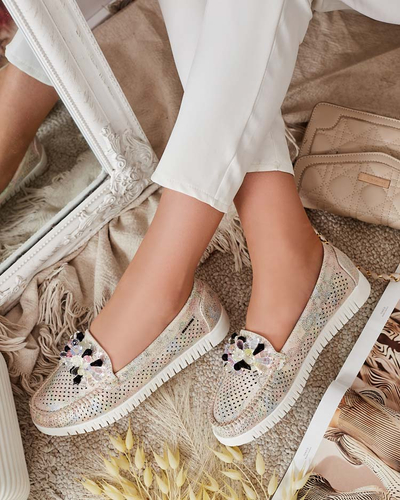 Royalfashion Women's beaded openwork mokasini Nasfali