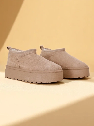 Royalfashion Ženski kratki škornji a'la snežni škornji Ozozi