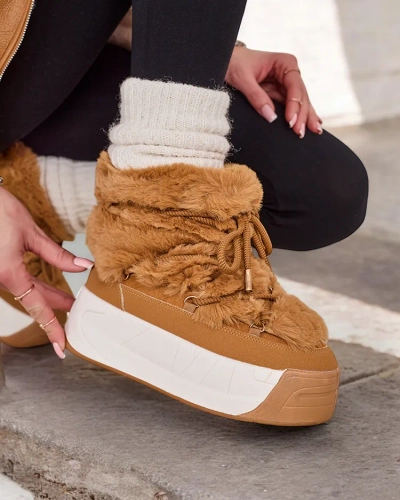 Winterfashion Ženski Čizme za Snijeg Rozuri