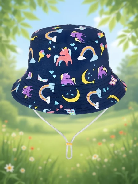Royalfashion Otroški klobuk Bucket Barvni Bucket