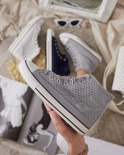 Royalfashion Ženske Nizzef ažuraste superge