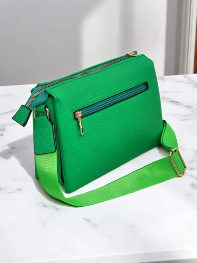 Royalfashion clutch torba za ženske z quilted sprednjim delom