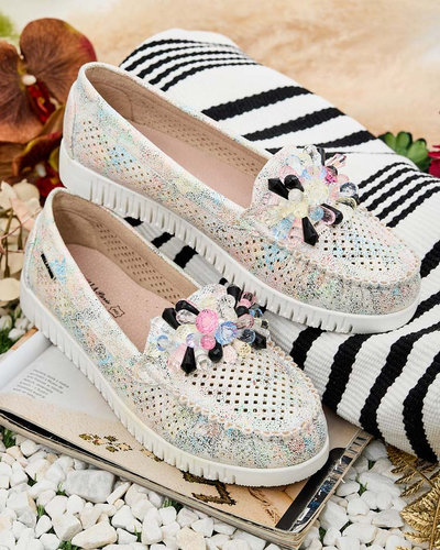 Royalfashion Women's beaded openwork mokasini Nasfali