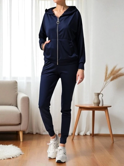 Royalfashion Ženski velur-stil komplet
