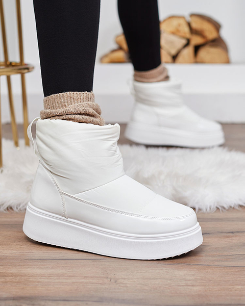 Royalfashion White Maderta ženski škornji