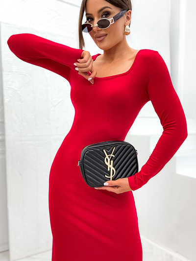 Royalfashion Duga tkanina haljina za žene