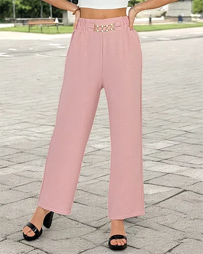 Royalfashion Ženske široke hlače