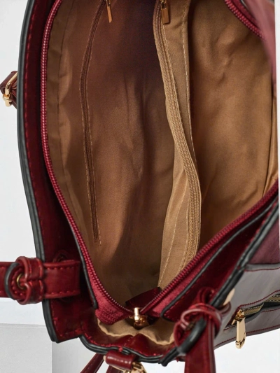 Ženska shopper torba iz eko usnja Silent Raven