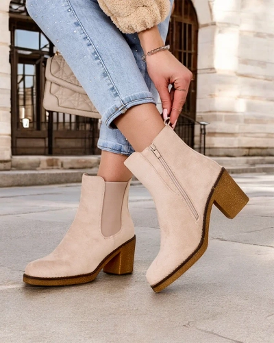Royalfashion Eco-suede ženske čizme na postu Bregianka