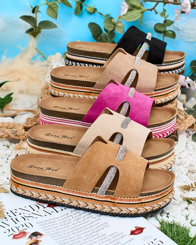 Royalfashion Ženske japonke Orolta zirconia