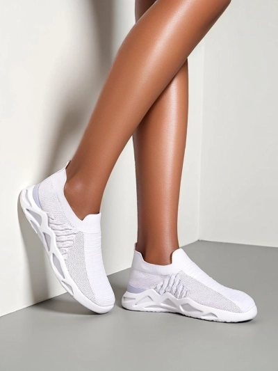 Royalfashion Udobne ženske superge s kristali Elavises