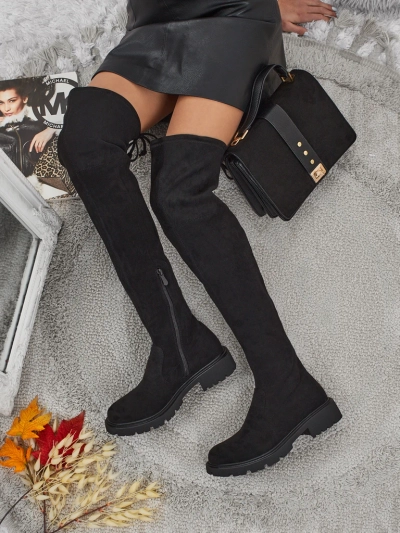 Ženski škornji nad kolenom Velmara