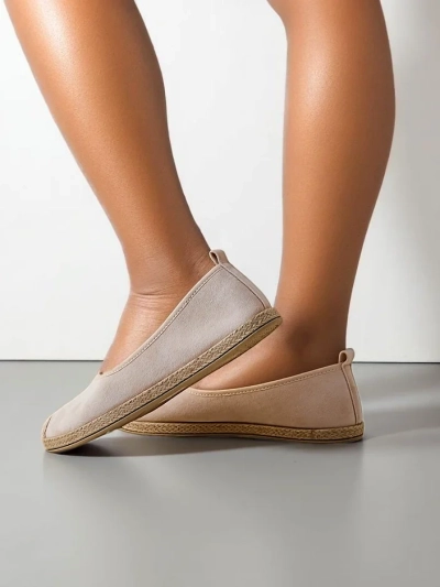 Royalfashion Ženske ekološke semiš espadrile Aroles