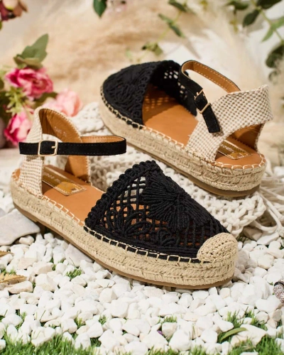 Royalfashion Ženske espadrile Fopett