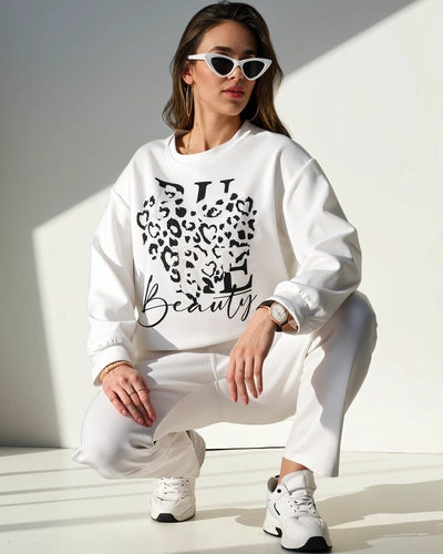 Royalfashion Ženski viskozni set s potiskom