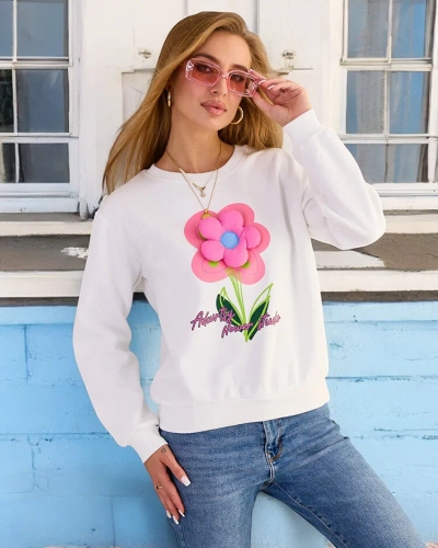 Royalfashion Ženska majica s tankim potiskom