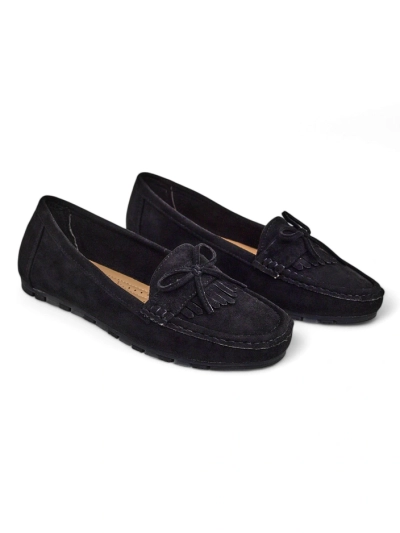 Royalfashion Ženske ekološke semiš mokasinke Etette