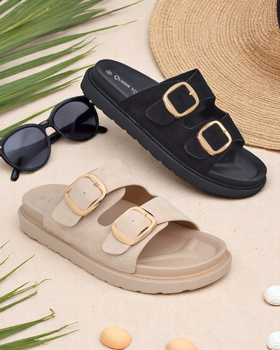 Royalfashion Ženske sandale z zaponkami Moments