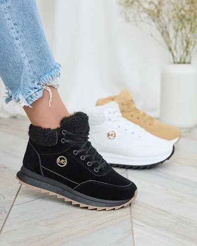 Royalfashion Ženski izolirani športni čevlji v črni barvi Cerrto