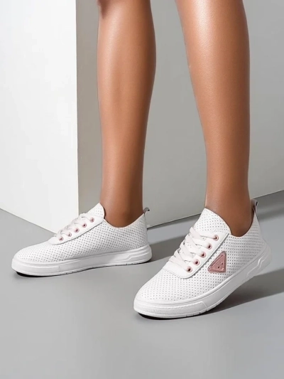 Royalfashion Ženske športne čevlje na vezalke s potiskom Fennie