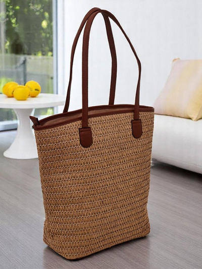 Royalfashion Velika ženska torba iz slame Solea Bag