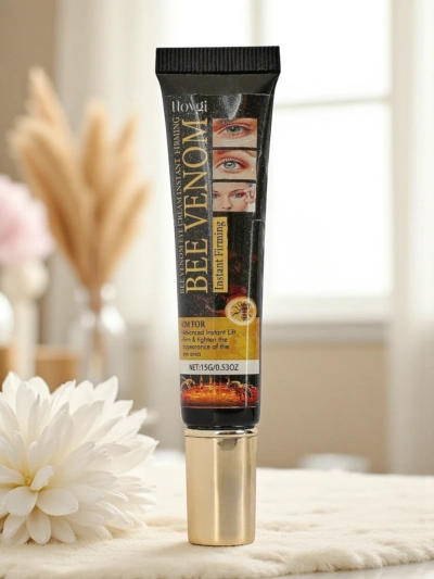 Spevňujúci protivráskový očný krém s včelím jedom