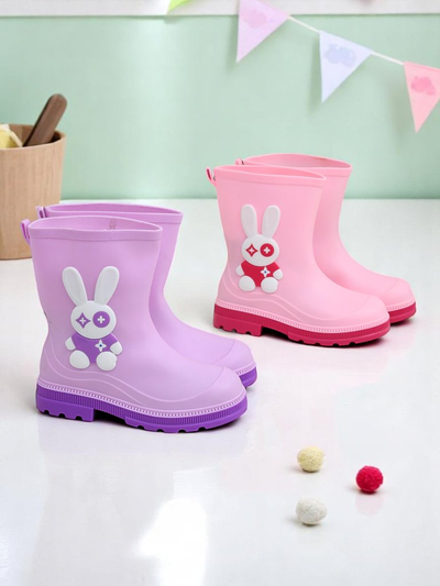 Royalfashion Otroški škornji z zajčkom Bunny Splash