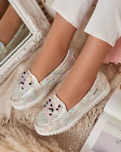 Royalfashion Women's beaded openwork mokasini Namis