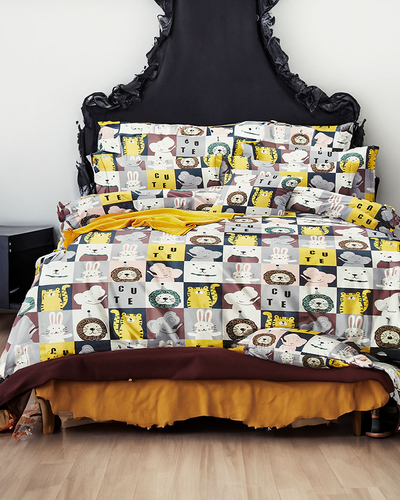 Royalfashion Vzorčasta posteljnina 160x200 komplet 3 DELOV