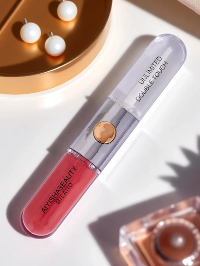 Šminka in prozoren lip gloss 2-v-1 Cherry Mocha
