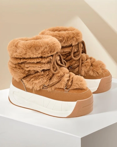 Winterfashion Ženski Čizme za Snijeg Rozuri