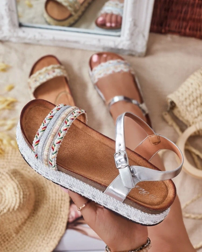 Royalfashion Ženske sandale z vezenino Mussir