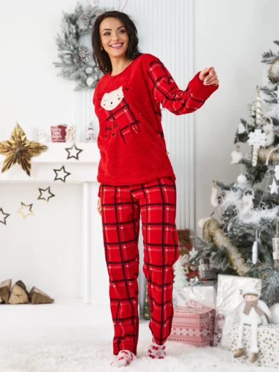 Royalfashion Ženske karirane pižame
